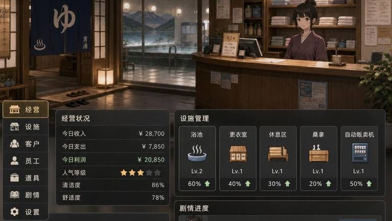 背德浴场 角色养成 展示图 5